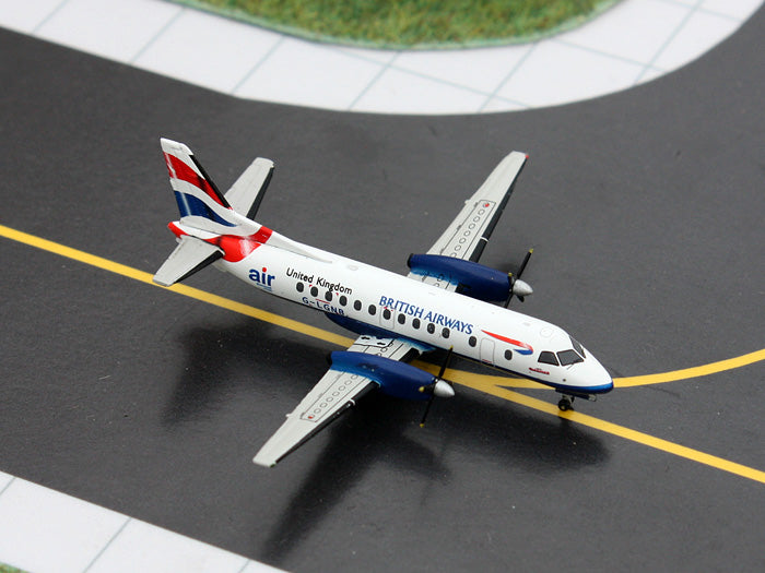 British Airways (Loganair) Saab 340 G-LGNB GeminiJets GJLOG1116 Scale 1:400