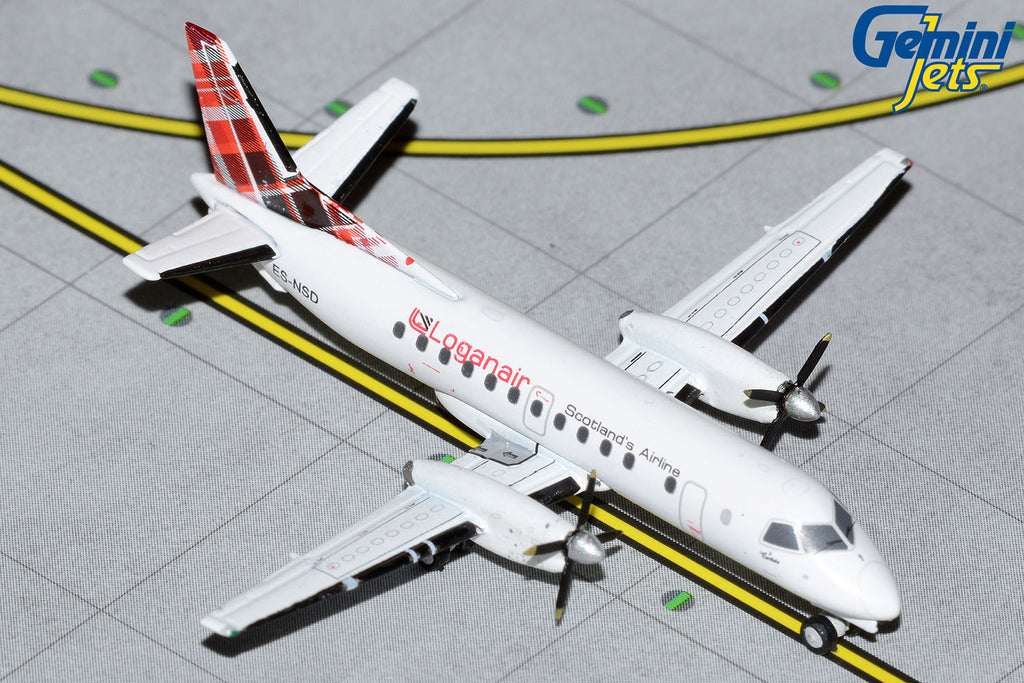 Loganair Saab 340 ES-NSD GeminiJets GJLOG1972 Scale 1:400