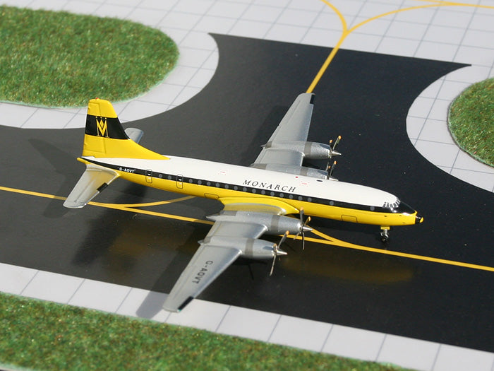 Monarch Airlines Bristol Britannia 312 G-AOVT GeminiJets GJMON216 Scale 1:400