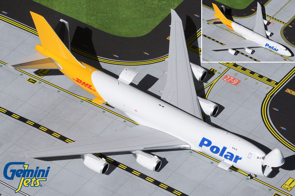 Polar Air Cargo Boeing 747-8F Interactive N853GT GeminiJets GJPAC1898 Scale 1:400