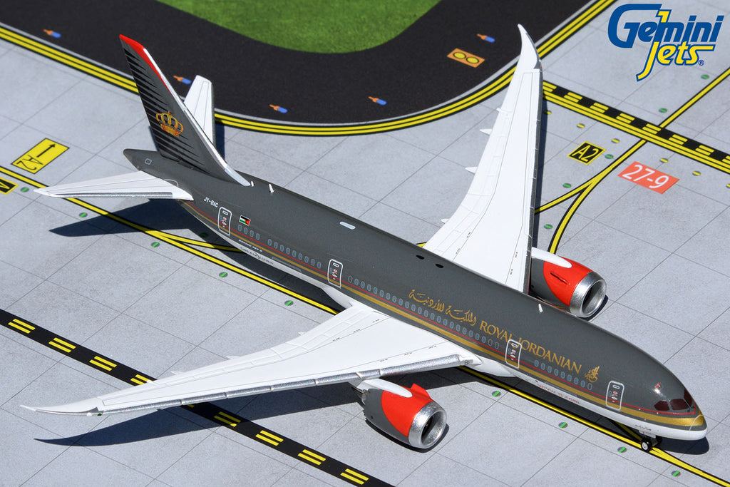 Royal Jordanian Airlines Boeing 787-8 JY-BAC GeminiJets GJRJA1976 Scale 1:400