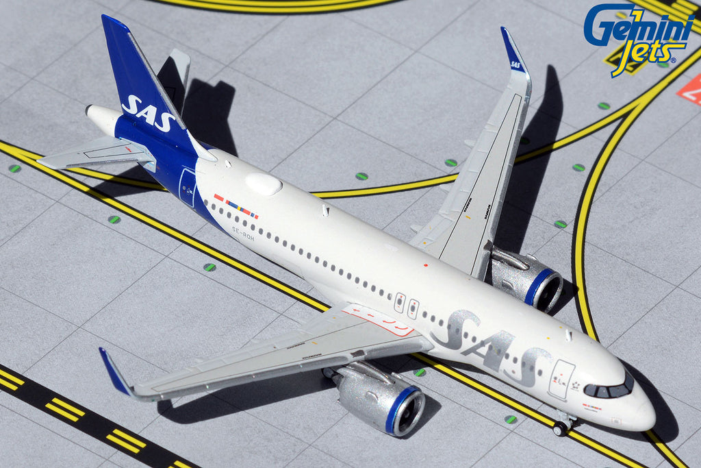 SAS Scandinavian Airlines Airbus A320neo SE-ROH GeminiJets GJSAS1916 Scale 1:400