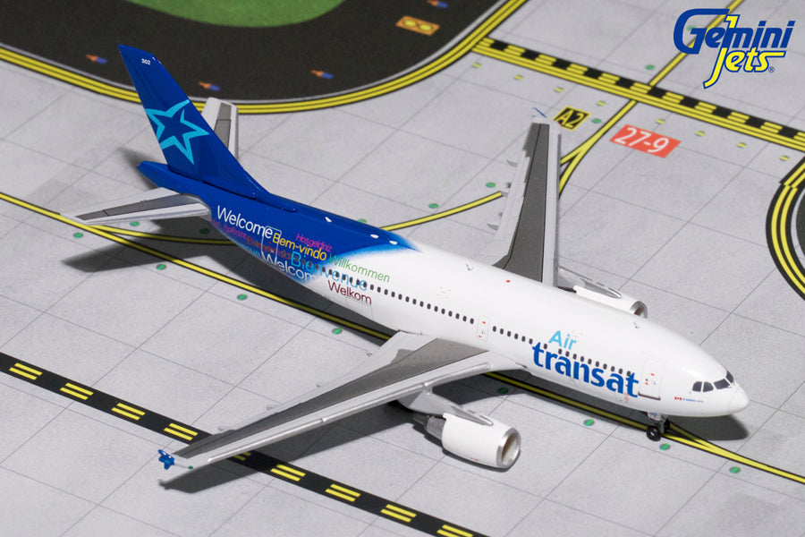 Air Transat Airbus A310-300 C-GLAT GeminiJets GJTSC1504 Scale 1:400