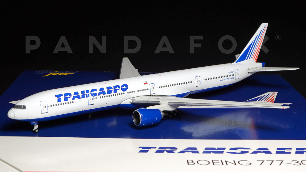 Transaero Boeing 777-300 EI-UNN GeminiJets GJTSO1319 Scale 1:400