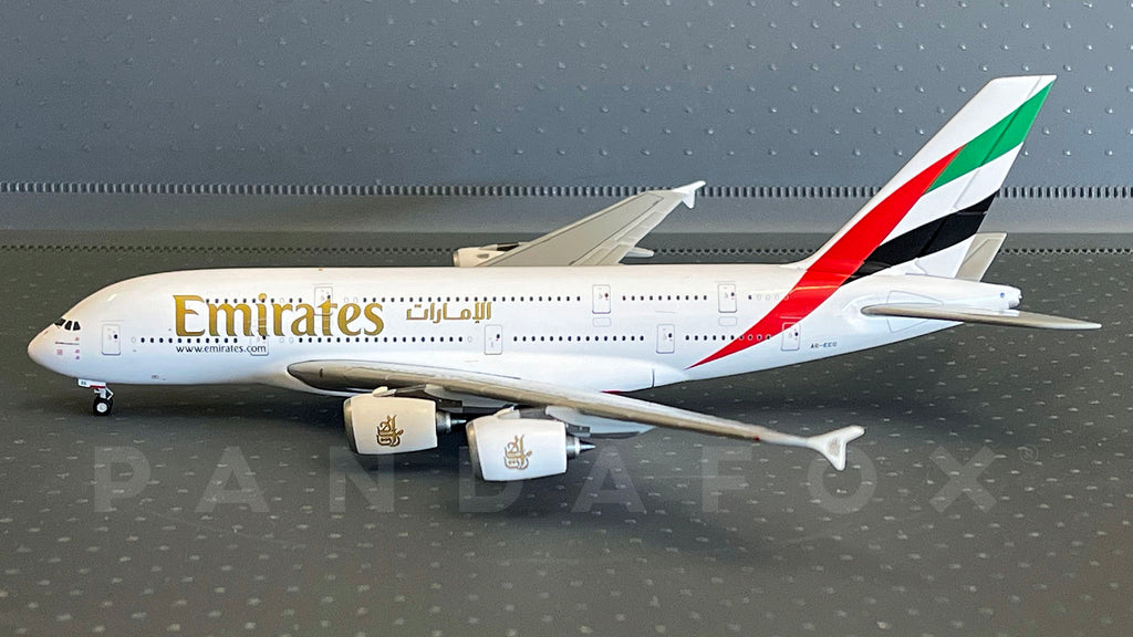 Emirates Airbus A380 A6-EEG GeminiJets GJUAE1483 Scale 1:400
