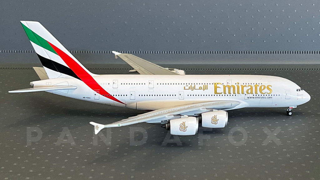 Emirates Airbus A380 A6-EEG GeminiJets GJUAE1483 Scale 1:400