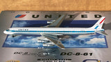 United DC-8-61 N8073U GeminiJets GJUAL097 Scale 1:400
