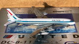 United DC-8-11 N8002U GeminiJets GJUAL352 Scale 1:400