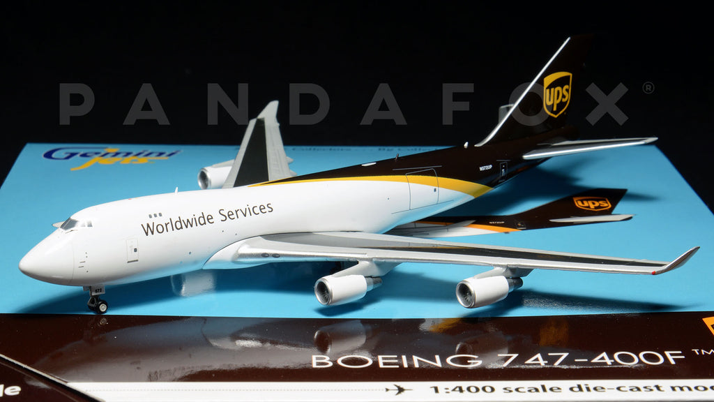 UPS Boeing 747-400F N572UP GeminiJets GJUPS1571 Scale 1:400