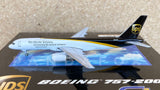 UPS Boeing 757-200F N463UP GeminiJets GJUPS380 Scale 1:400