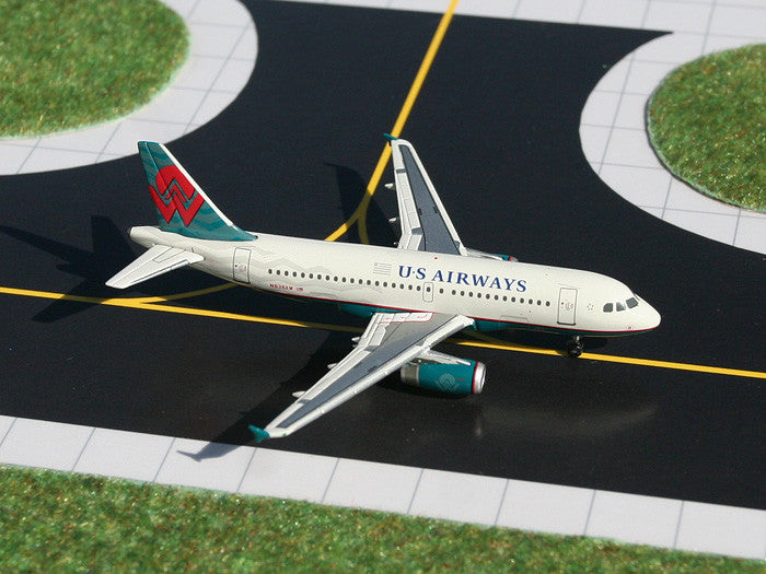 US Airways Airbus A319 N838AW "America West Teal Retro" GeminiJets GJUSA904 Scale 1:400