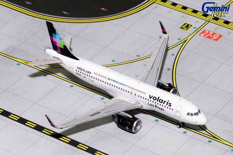 Volaris Airbus A320neo N528VL Los Rivas GeminiJets GJVOI1613 Scale 1:400