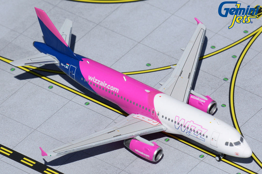 Wizz Air Airbus A320 HA-LWC GeminiJets GJWZZ1978 Scale 1:400