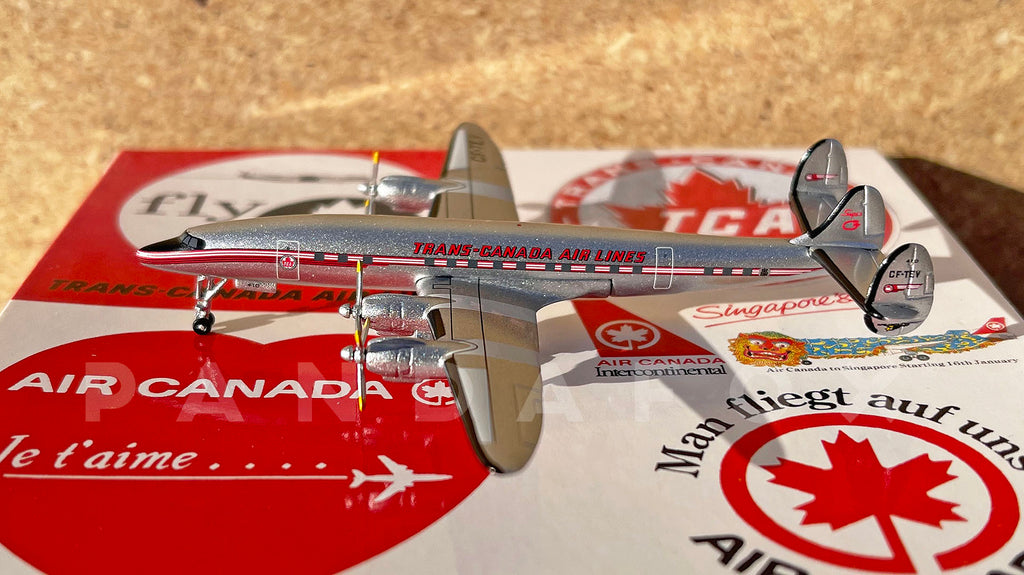 Trans-Canada Air Lines Lockheed L-1049 Super Constellation CF-TEV Aeroclassics HC-001 Scale 1:400