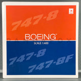 House Color Boeing 747-8I On Ground Hogan Wings HG40106 Scale 1:400