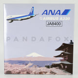 ANA Airbus A320 JA8400 GeminiJets Scale 1:400