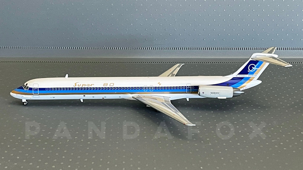 House Color MD-81 N980DC Super 80 JC Wings JC2062 Scale 1:200