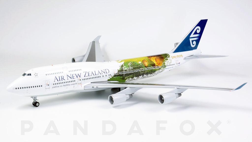 Air New Zealand Boeing 747-400 ZK-NBV Lord of the Rings JC Wings JC2ANZ859 XX2859 Scale 1:200