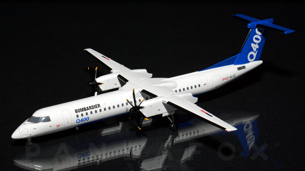 House Color Bombardier Dash 8 Q400 C-GLOZ JC Wings JC2BOM989 JC2989 Scale  1:200