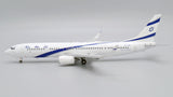 El Al Boeing 737-900ER Flaps Down 4X-EHD Peace Title JC Wings JC2ELY0081A XX20081A Scale 1:200