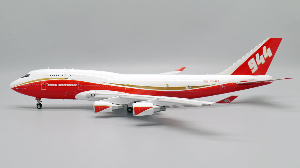 Global Super Tanker Services Boeing 747-400BCF Flaps Down N744ST JC Wings  JC2GSTS0068A XX20068A Scale 1:200