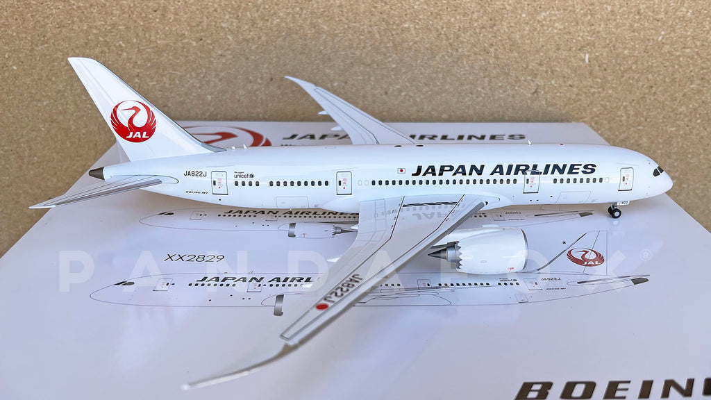 Japan Airlines Boeing 787-8 JA822J JC Wings JC2JAL829 XX2829 Scale 1:200