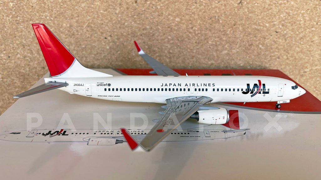 Jcwings 1/200 B737-800 JAL 日本航空 JA321J - ミニカー