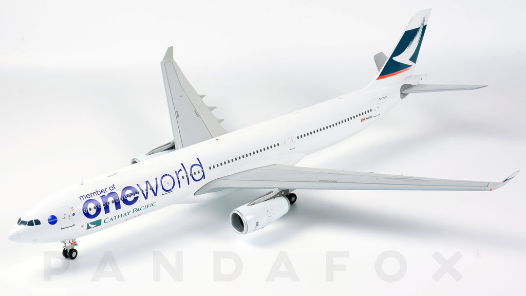 Cathay Pacific Airbus A330-300 B-HLU One World JC Wings JC2MISC972 XX2972 Scale 1:200