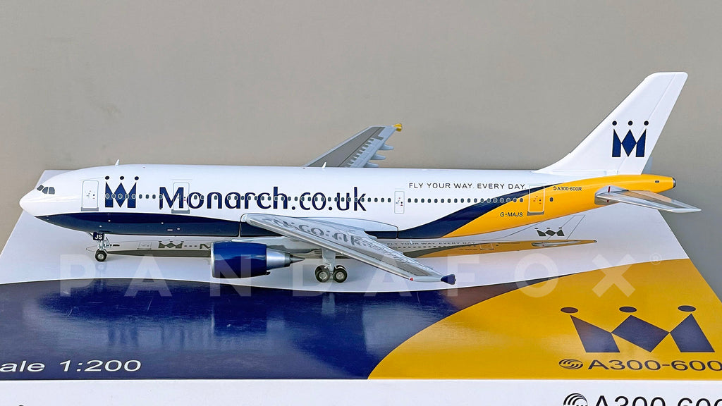 Monarch Airlines Airbus A300-600R G-MAJS JC Wings JC2MON545 XX2545 Scale 1:200