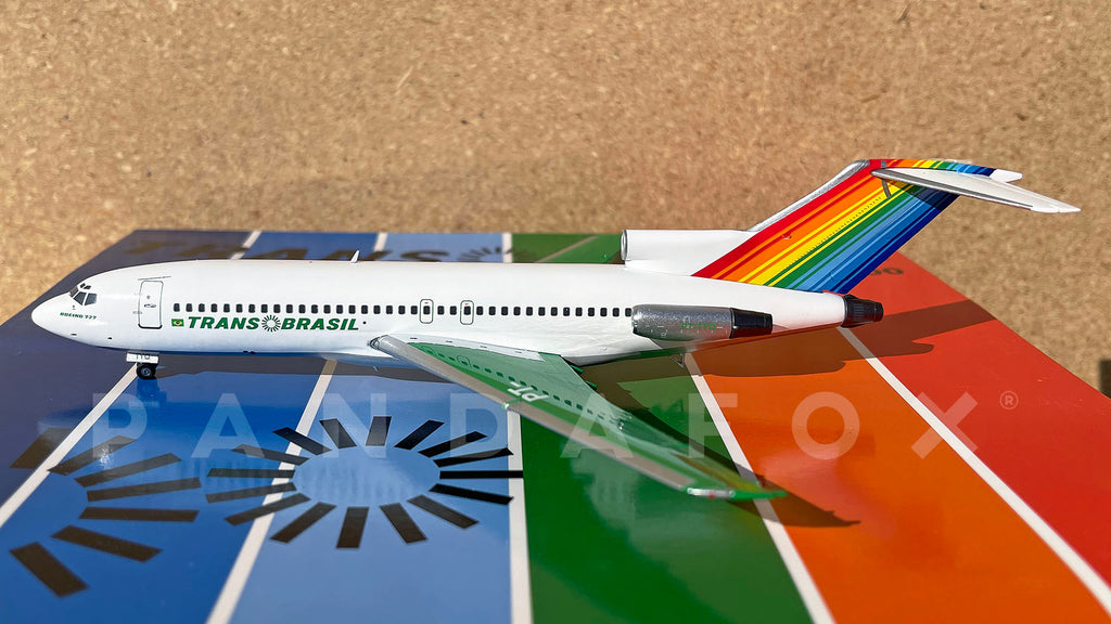 Transbrasil Boeing 727-100 PT-TYQ JC Wings JC2TBA598 XX2598 Scale 1:200