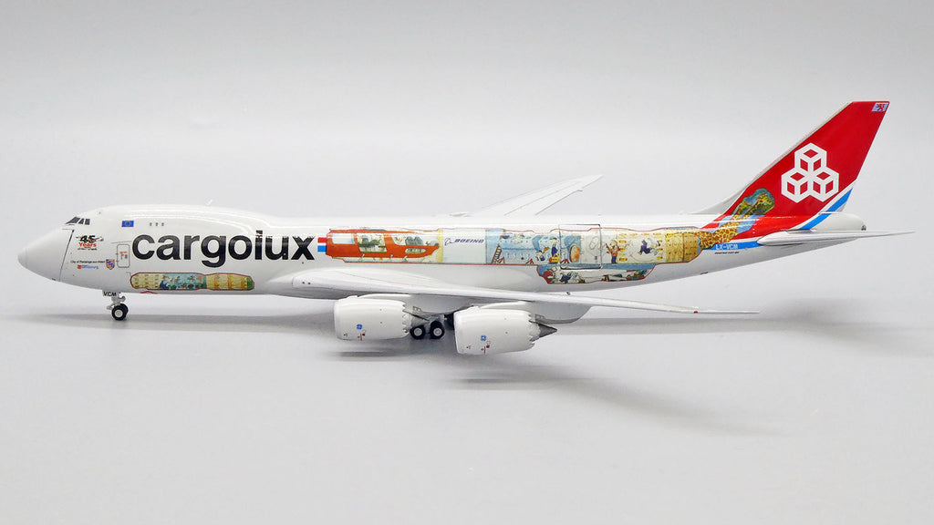 Cargolux Boeing 747-8F Interactive LX-VCM Cutaway JC Wings