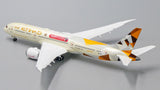Etihad Airways Boeing 787-9 Flaps Down A6-BLM TMALL JC Wings JC4ETD219A XX4219A Scale 1:400