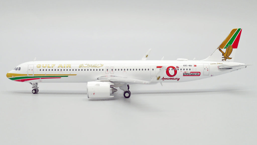 Gulf Air Airbus A321neo A9C-NB Retro Livery JC Wings JC4GFA894 XX4894 Scale 1:400