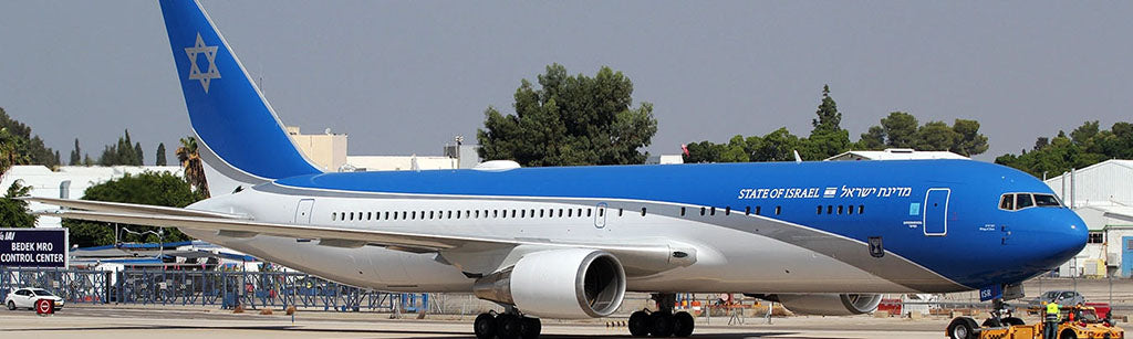Israeli Government Boeing 767-300ER 4X-ISR JC Wings JC4IAF248 XX4248 Scale 1:400