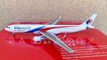 Malaysia Airlines Airbus A330-300 9M-MTE JC Wings JC4MAS629 XX4629 Scale 1:400