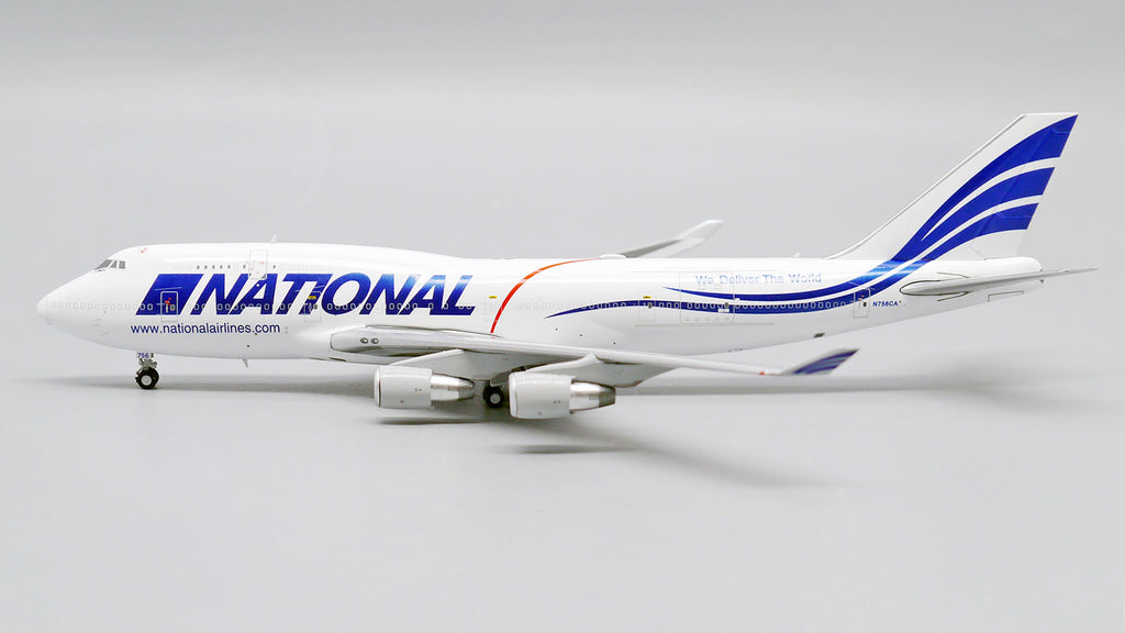 National Airlines Boeing 747-400F N756CA JC Wings JC4NCR490 XX4490 Scale 1:400