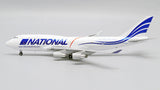 National Airlines Boeing 747-400F N756CA JC Wings JC4NCR490 XX4490 Scale 1:400