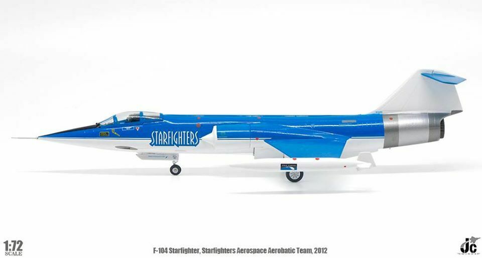 Starfighters Aerospace Aerobatic Team F-104S Starfighter (2012) JC Wings JCW-72-F104-001 Scale 1:72