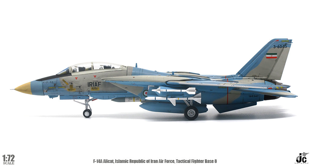 Islamic Republic of Iran Air Force F-14A Tomcat 3-6045 (Tactical Fighter Base 8) JC Wings JCW-72-F14-006 Scale 1:72