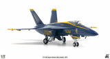 USN F/A-18E Super Hornet #1 (Blue Angels, 2021) JC Wings JCW-72-F18-009 Scale 1:72