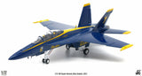 USN F/A-18F Super Hornet #7 (Blue Angels, 2021) JC Wings JCW-72-F18-010 Scale 1:72