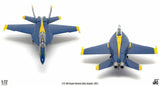 USN F/A-18F Super Hornet #7 (Blue Angels, 2021) JC Wings JCW-72-F18-010 Scale 1:72