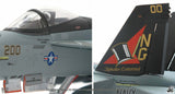 USN F/A-18E Super Hornet 168927 (VFA-14 Tophatters, NG200, USS John C. Stennis, Squadron 100th Anniversary, 2019) JC Wings JCW-72-F18-012 Scale 1:72