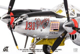 USAAF Lockheed P-38J Lightning 131 (475th FG, 431st FS, Pudgy IV, Tommy McGuire) JC Wings JCW-72-P38-002 Scale 1:72
