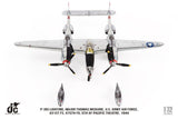 USAAF Lockheed P-38J Lightning 131 (475th FG, 431st FS, Pudgy IV, Tommy McGuire) JC Wings JCW-72-P38-002 Scale 1:72