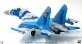 Kazakhstan Air Force Su-27UB Flanker-C Yellow 53 (604th Air Base, 2010) JC Wings JCW-72-SU27-004 Scale 1:72