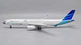 Garuda Indonesia Airbus A330-900neo PK-GHC Ayo Pakai Masker JC Wings LH2GIA270 LH2270 Scale 1:200