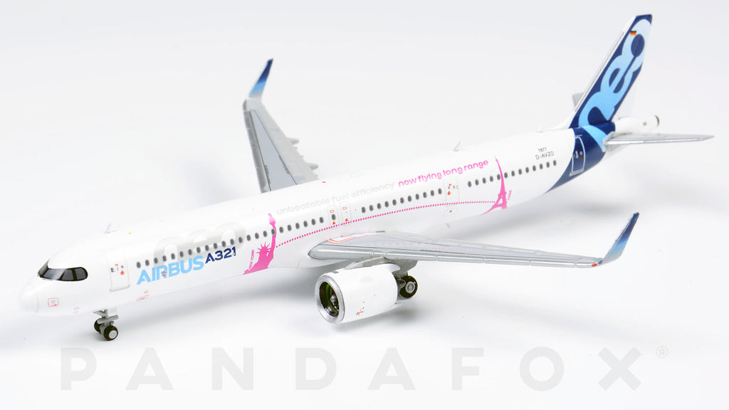 Airbus House Airbus A321LR D-AVZO JC Wings LH4AIR089 LH4089 Scale 1:400