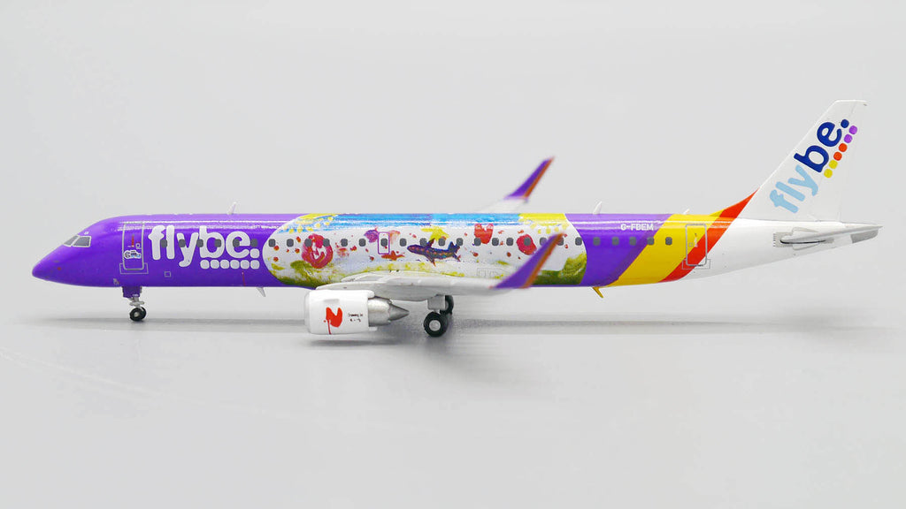 Flybe Embraer E-195 G-FBEM Kids & Teens JC Wings LH4BEE232 LH4232 Scale 1:400