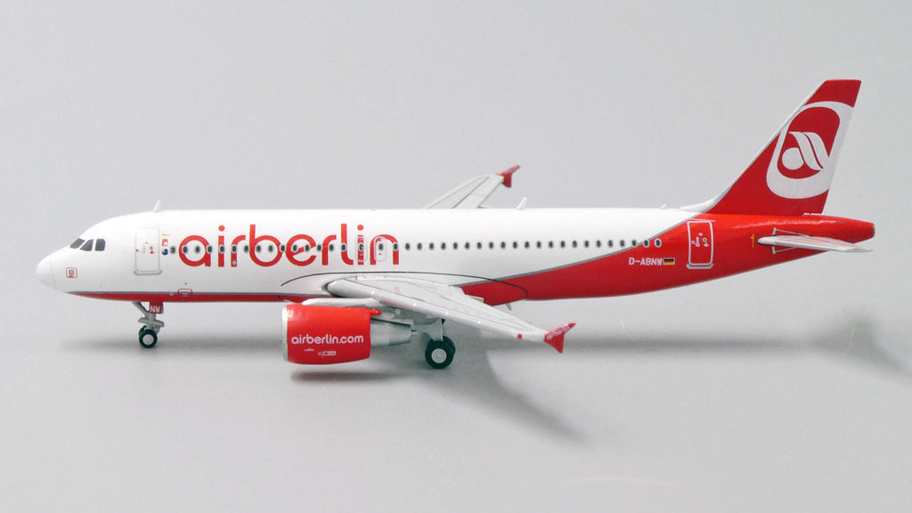 Air Berlin Airbus A320 D-ABNW Last Flight JC Wings LH4BER095 LH4095 Scale 1:400